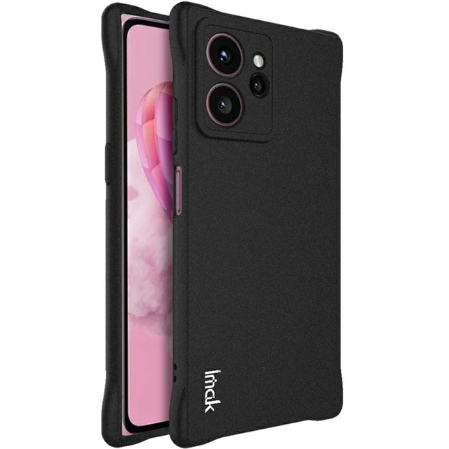 IMAK For HMD Skyline Case TPU Phone Cover Airbag Shockproof Protection - Black