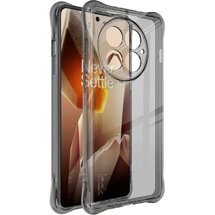 IMAK For OnePlus 13 Case TPU Phone Cover Airbag Shockproof Protection - Transparent Black