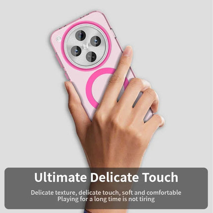 For Oppo Find X8 5G Case Compatible with MagSafe PC+TPU+PET Anti-Drop Phone Cover