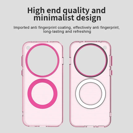 For Oppo Find X8 Pro 5G Case Compatible with MagSafe PC+TPU+PET Anti-Drop Phone Cover