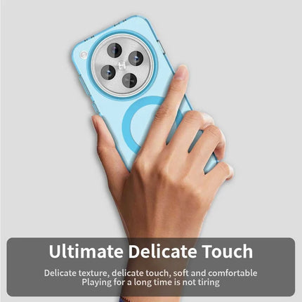 For Oppo Find X8 Pro 5G Case Compatible with MagSafe PC+TPU+PET Anti-Drop Phone Cover
