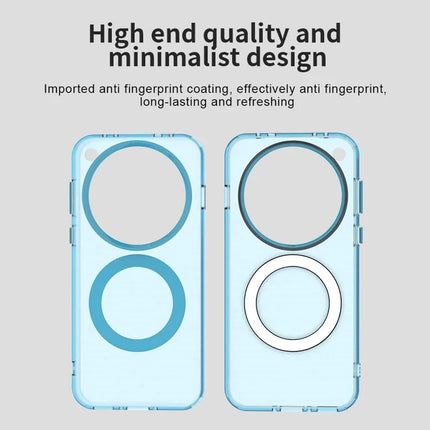 For Oppo Find X8 Pro 5G Case Compatible with MagSafe PC+TPU+PET Anti-Drop Phone Cover
