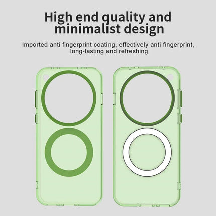 For Oppo Find X8 Pro 5G Case Compatible with MagSafe PC+TPU+PET Anti-Drop Phone Cover