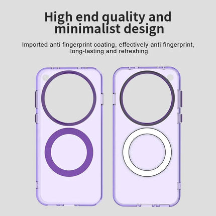 For Oppo Find X8 Pro 5G Case Compatible with MagSafe PC+TPU+PET Anti-Drop Phone Cover