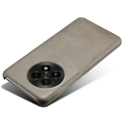 For OnePlus 13 Case Calf Texture PU Leather Hard PC Protective Phone Cover