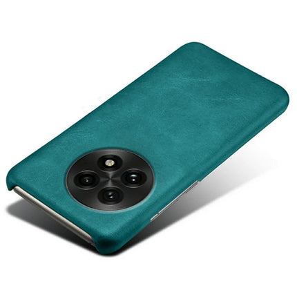 For OnePlus 13 Case Calf Texture PU Leather Hard PC Protective Phone Cover