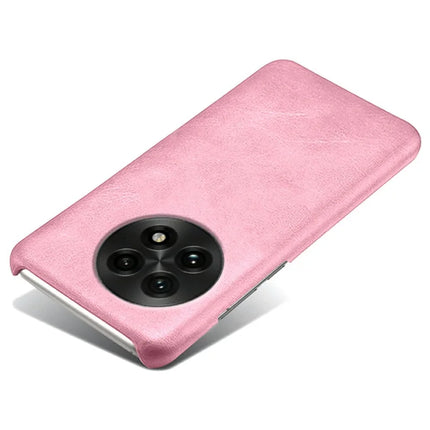 For OnePlus 13 Case Calf Texture PU Leather Hard PC Protective Phone Cover