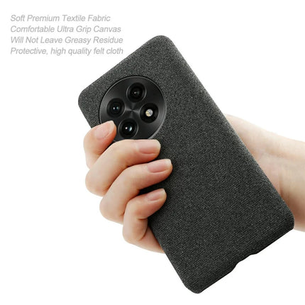 For OnePlus 13 Case Cloth Texture Anti-Scratch Protective PC Phone Cover