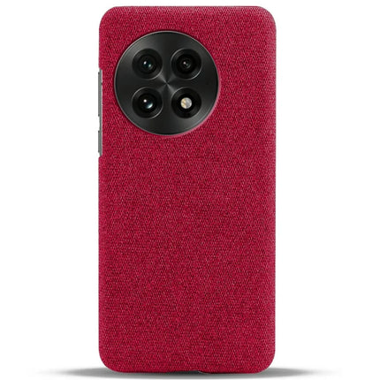 For OnePlus 13 Case Cloth Texture Anti-Scratch Protective PC Phone Cover