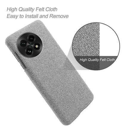 For OnePlus 13 Case Cloth Texture Anti-Scratch Protective PC Phone Cover