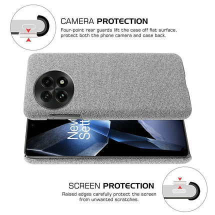 For OnePlus 13 Case Cloth Texture Anti-Scratch Protective PC Phone Cover