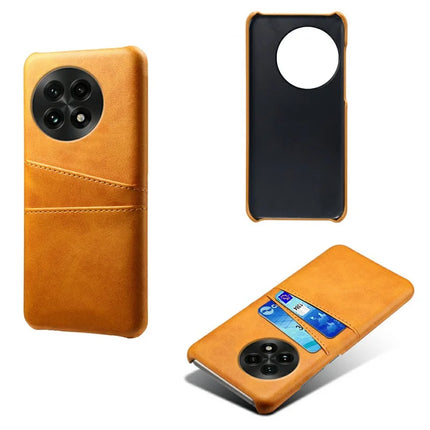 For OnePlus 13 Case Dual Card Slots PU Leather + Hard PC Phone Cover