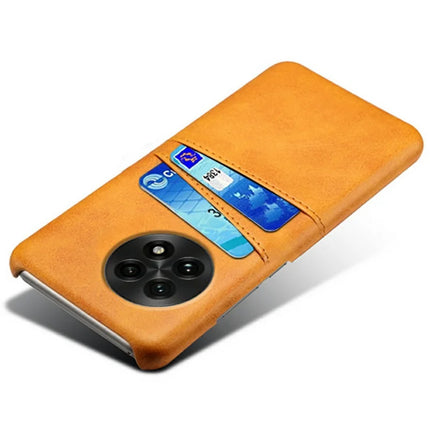 For OnePlus 13 Case Dual Card Slots PU Leather + Hard PC Phone Cover