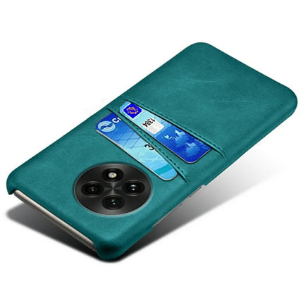 For OnePlus 13 Case Dual Card Slots PU Leather + Hard PC Phone Cover
