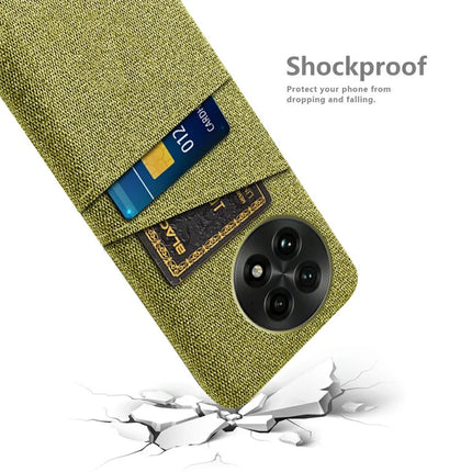 For OnePlus 13 Case Cloth + Hard PC Phone Cover with Dual Card Slots