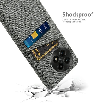 For OnePlus 13 Case Cloth + Hard PC Phone Cover with Dual Card Slots