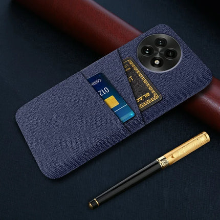 For OnePlus 13 Case Cloth + Hard PC Phone Cover with Dual Card Slots