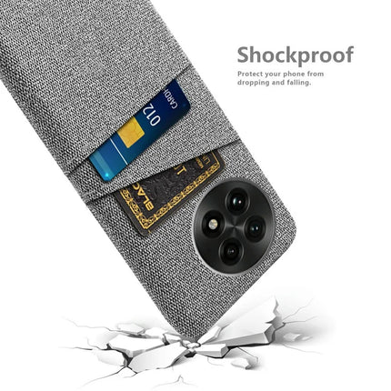For OnePlus 13 Case Cloth + Hard PC Phone Cover with Dual Card Slots