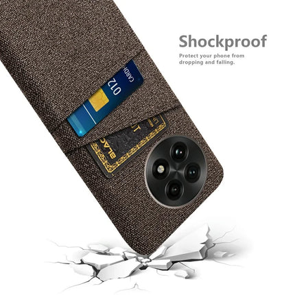For OnePlus 13 Case Cloth + Hard PC Phone Cover with Dual Card Slots