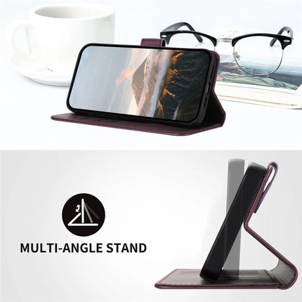 YX0090 For Honor 200 5G Case Triangle Imprint Leather Phone Cover with Lanyard