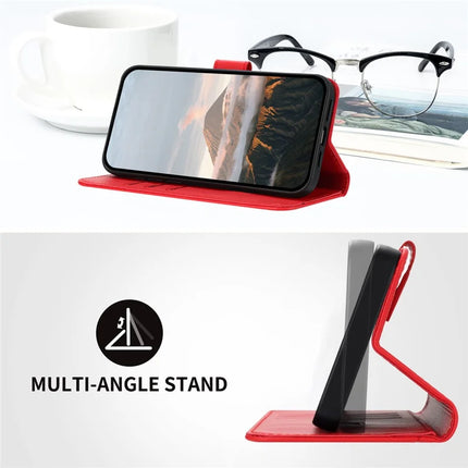 YX0090 For Honor 200 5G Case Triangle Imprint Leather Phone Cover with Lanyard