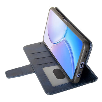 IDEWEI For Samsung Galaxy A06 Case Leather Wallet Phone Cover Stand Calf Texture