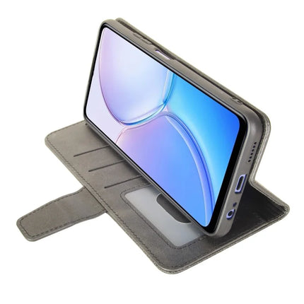 IDEWEI For Samsung Galaxy A06 Case Leather Wallet Phone Cover Stand Calf Texture