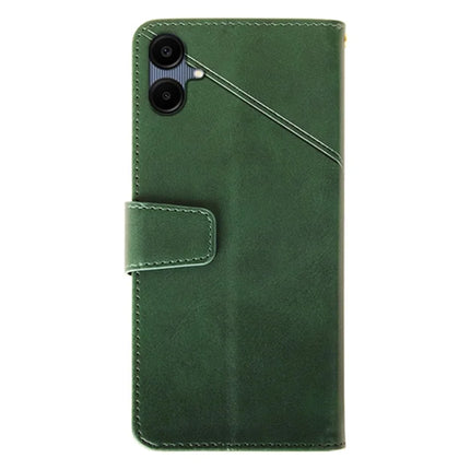 IDEWEI For Samsung Galaxy A06 Case Leather Wallet Phone Cover Stand Calf Texture