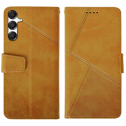 IDEWEI For Samsung Galaxy A16 5G  /  4G Case Leather Wallet Phone Cover Stand Calf Texture - Brown