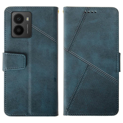 IDEWEI For HMD Fusion 5G Case Leather Wallet Phone Cover Stand Calf Texture - Blue