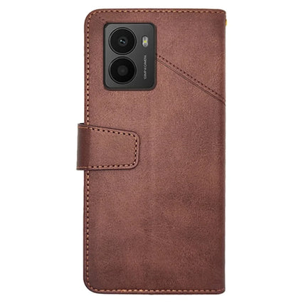 IDEWEI For HMD Fusion 5G Case Leather Wallet Phone Cover Stand Calf Texture
