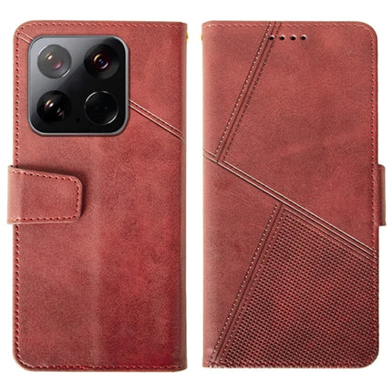 IDEWEI For HMD Fusion 5G Case Leather Wallet Phone Cover Stand Calf Texture - Red