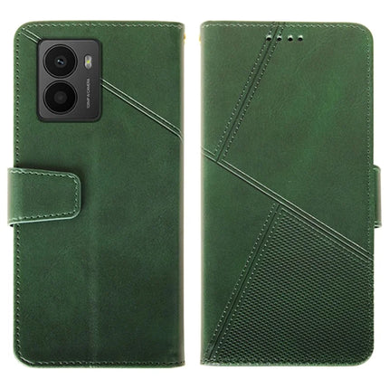 IDEWEI For HMD Fusion 5G Case Leather Wallet Phone Cover Stand Calf Texture - Green