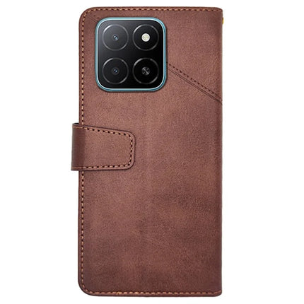 IDEWEI For Honor X5b Case Leather Wallet Phone Cover Stand Calf Texture
