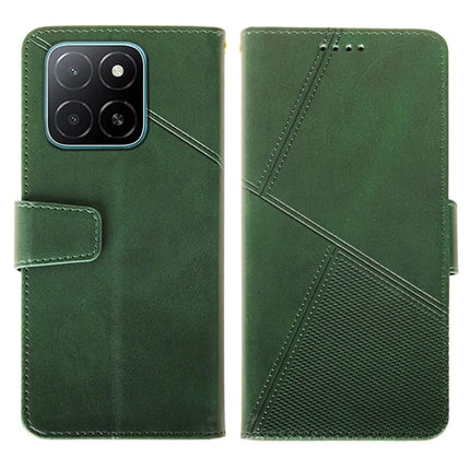IDEWEI For Honor X5b Case Leather Wallet Phone Cover Stand Calf Texture - Green