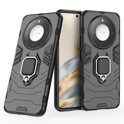 For Honor X60 5G Case Ring Kickstand PC+TPU Protective Phone Cover