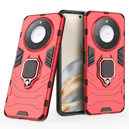 For Honor X60 5G Case Ring Kickstand PC+TPU Protective Phone Cover