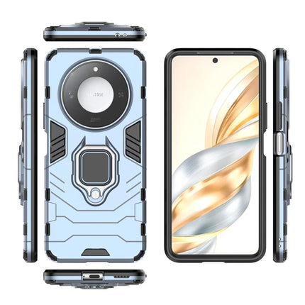 For Honor X60 5G Case Ring Kickstand PC+TPU Protective Phone Cover