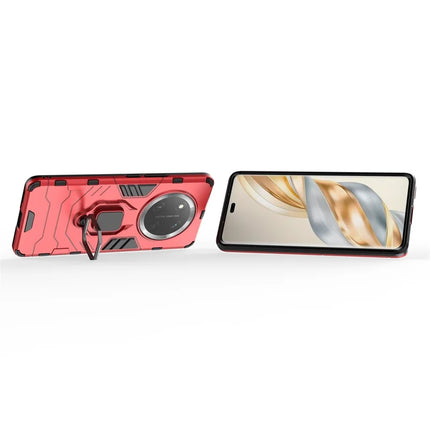 For Honor X60 Pro 5G Case Ring Kickstand PC+TPU Protective Phone Cover