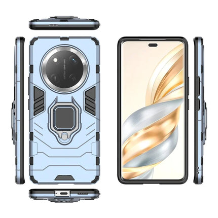 For Honor X60 Pro 5G Case Ring Kickstand PC+TPU Protective Phone Cover