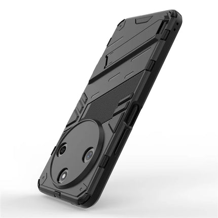 For Honor X60 5G Case PC+TPU Shockproof Phone Cover with Kickstand