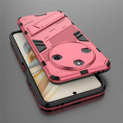 For Honor X60 5G Case PC+TPU Shockproof Phone Cover with Kickstand