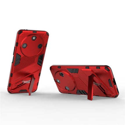 For Honor X60 5G Case PC+TPU Shockproof Phone Cover with Kickstand