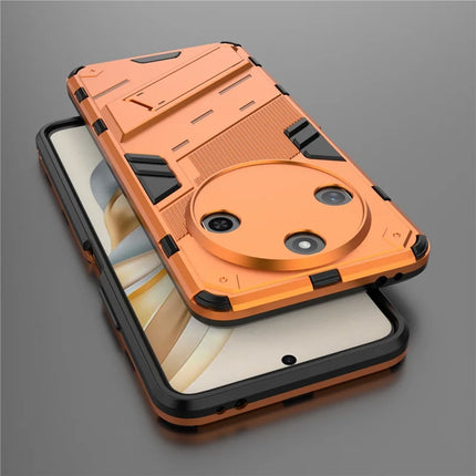 For Honor X60 5G Case PC+TPU Shockproof Phone Cover with Kickstand