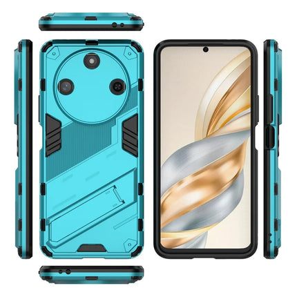 For Honor X60 5G Case PC+TPU Shockproof Phone Cover with Kickstand