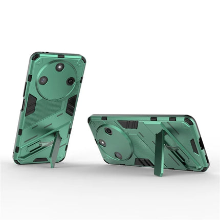For Honor X60 5G Case PC+TPU Shockproof Phone Cover with Kickstand