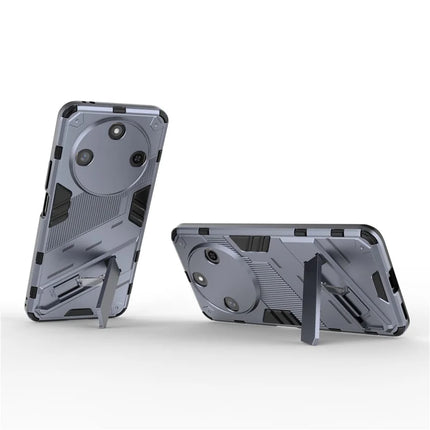 For Honor X60 5G Case PC+TPU Shockproof Phone Cover with Kickstand