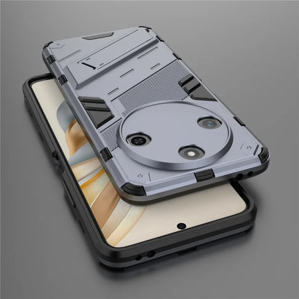 For Honor X60 5G Case PC+TPU Shockproof Phone Cover with Kickstand