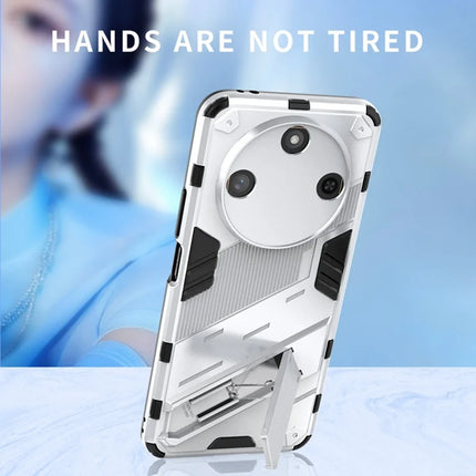 For Honor X60 Pro 5G Case PC+TPU Shockproof Phone Cover with Kickstand