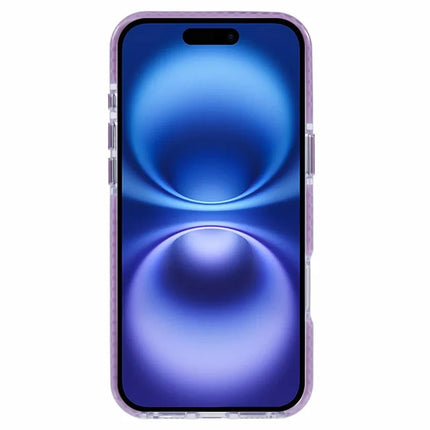 For iPhone 16 Plus Clear Case TPU+PC Shockproof Phone Back Cover